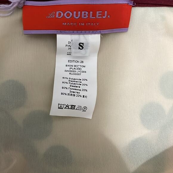 La Double J Bikini Bottom Size Small Retails $170 New - Picture 5 of 6